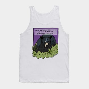 Seasonal Depression Bear Tank Top